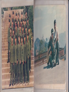 Photograph Album from the Sino-Vietnamese Frontline. ORIGINAL PHOTOGRAPHS FROM THE FRONT.