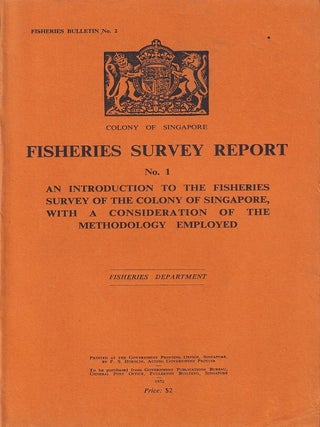 Stock ID #224264 Fisheries Survey Report. No. 1. An Introduction to the Fisheries Survey of the...