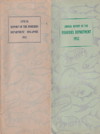 Stock ID #224365 Annual Report of the Fisheries Department, 1951. Two Volumes. T. W. BURDON