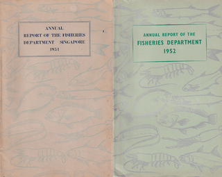 Stock ID #224365 Annual Report of the Fisheries Department, 1951, 1952. Two Volumes. T. W BURDON