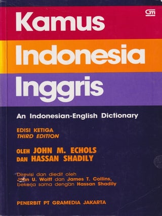 Kamus Inggris Indonesia. An English-Indonesian Dictionary.