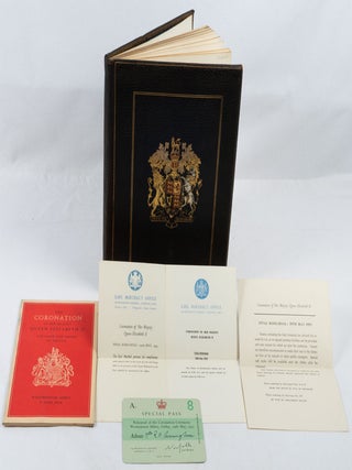 Stock ID #224723 The Ceremonies to Be Observed at the Royal Coronation of Their Majesties King...
