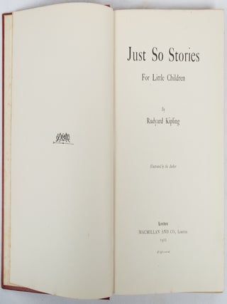 Just So Stories.