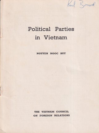 Stock ID #224830 Political Parties in Vietnam. NGUYEN NGOC HUY