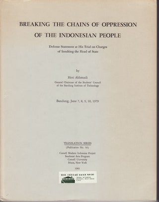 Stock ID #299 Breaking the Chains of Oppression of the Indonesian People. Defense Statement at...