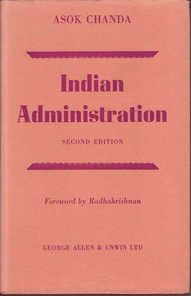 Stock ID #3058 Indian Administration. ASOK CHANDA