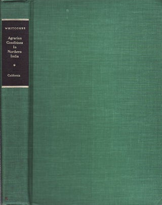 Stock ID #30624 Agrarian Conditions in Northern India. Volume I. The United Provinces under...