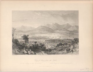 Stock ID #36069 City of Amoy, from the Tombs. [China Antique Print]. THOMAS ALLOM