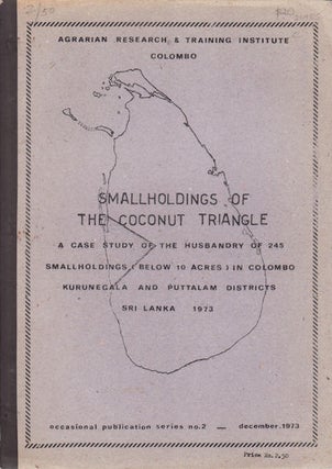 Stock ID #36985 Smallholdings of the Coconut Triangle. A Case Study of the Husbandry of 245...