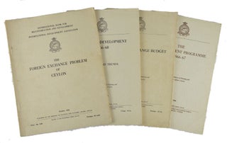 Stock ID #37148 The Foreign Exchange Problem of Ceylon together with other reports. CEYLON...