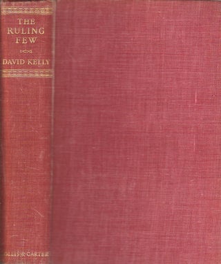 Stock ID #40903 The Ruling Few or The Human Background to Diplomacy. SIR DAVID KELLY