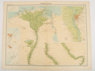 Stock ID #47836 Lower Egypt. JOHN BARTHOLOMEW, CO