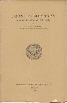 Stock ID #49509 Japanese Collections. (Frank W. Gunsaulus Hall). HELEN C. GUNSAULUS