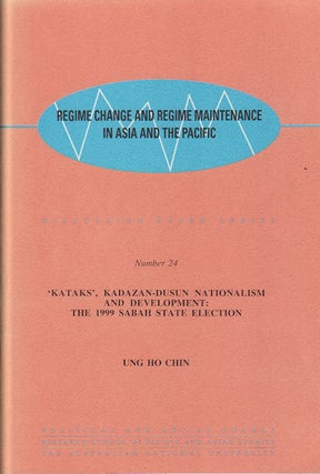 Stock ID #50430 'Kataks', Kadazan-Dusun Nationalism and Development: The 1999 Sabah...
