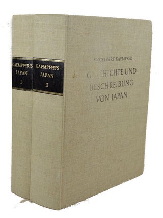 Stock ID #53836 Geschichte Und Beschreibung von Japan. Aus den Originalhandschriften des...
