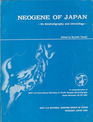 Stock ID #55508 Neogene of Japan. Its biostratigraphy and chronology. RYUICHI TSUCHI