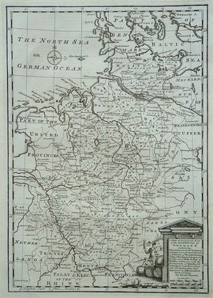 Stock ID #57063 A New & Accurate Map of the North-West Part of Germany, containing Westphalia &...