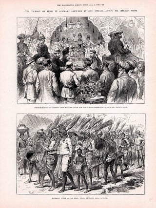 Stock ID #59051 The Viceroy Of India In Burmah: Sketches By Our Special Artist, Mr Melton Prior....