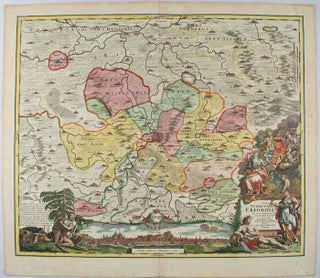Stock ID #61880 Nova Territori Erfordien in Suas Prefecturas. JOHANN BAPTIST HOMANN