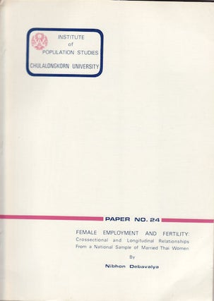 Stock ID #62433 Female Employment and Fertility: Crossectional and Longitudinal Relationships...