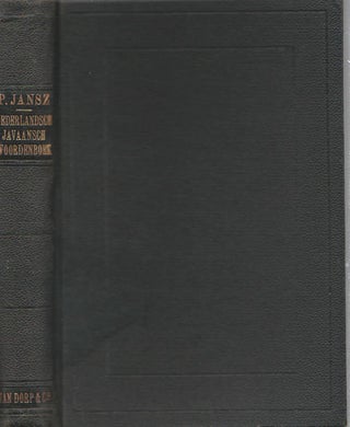 Stock ID #62621 Practisch Nederlandsch-Javaansch Woordenboek. Met Latijnsche Karakters. P. JANSZ