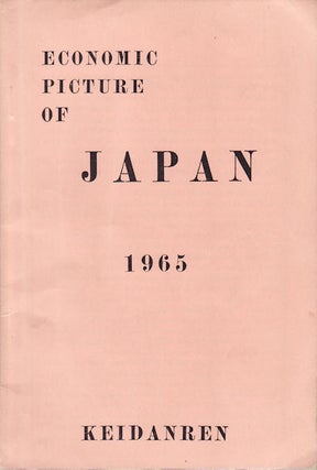Stock ID #63944 Economic Picture of Japan. 1965. JAPANESE INDUSTRY AND ECONOMICS IN THE MID 1960S