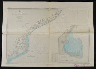 Stock ID #65131 Six Twentieth Century American Coastal Charts of India. SIX COASTAL CHARTS OF INDIA
