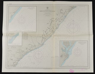 Six Twentieth Century American Coastal Charts of India