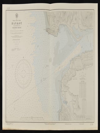 Six Twentieth Century American Coastal Charts of India