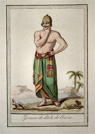 Stock ID #65516 Homme de l'Isle de Java. JAQUES GRASSET DE SAINT-SAUVER