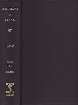 Stock ID #67829 Bibliography of the Japanese Empire 1906-1926. OSKAR NACHOD, COMPILER