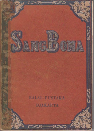 Stock ID #69474 Sang Boma. BALAI PUSTAKA
