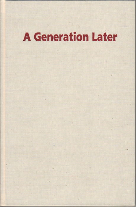 Stock ID #75002 A Generation Later. Household Strategies and Economic Change in the Rural Philippines. JAMES F. EDER.