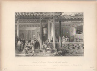Stock ID #76605 Arrival of Marriage Presents at the Bridal Residence. THOMAS ALLOM