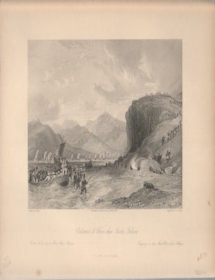 Stock ID #76616 Entrance to Chin-chew River, Fokien. [China Antique Print]. THOMAS ALLOM.