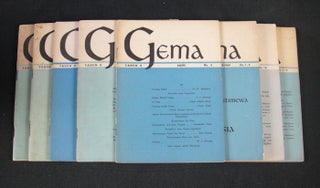 Stock ID #77001 Gema. INDONESIAN CULTURAL PERIODICAL