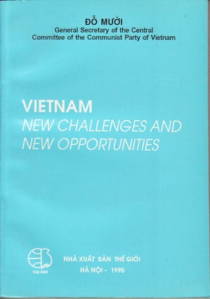 Stock ID #95010 Vietnam. New Challanges and New Opportunities. DO MUOI
