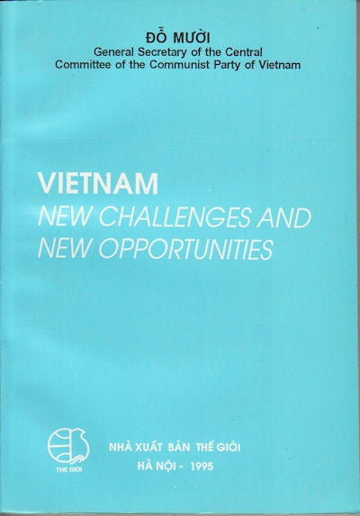 Stock ID #95010 Vietnam. New Challanges and New Opportunities. DO MUOI.