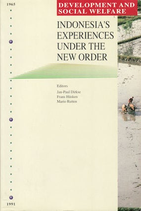 Stock ID #95732 Development and Social Welfare. Indonesia's Experiences under the New...